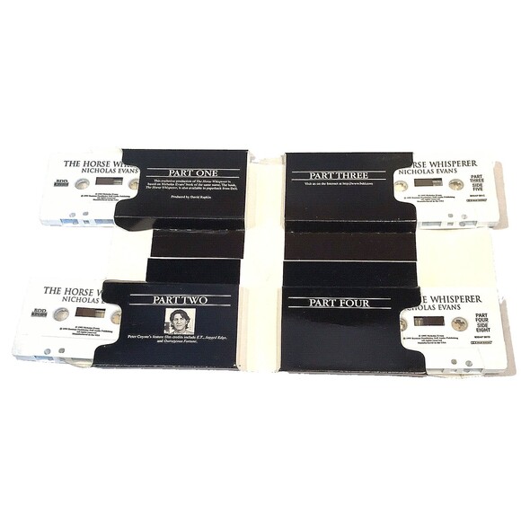 The Horse Whisperer Audio Book 4 Cassettes Western Nicholas Evans Redford Coyote - Picture 5 of 10